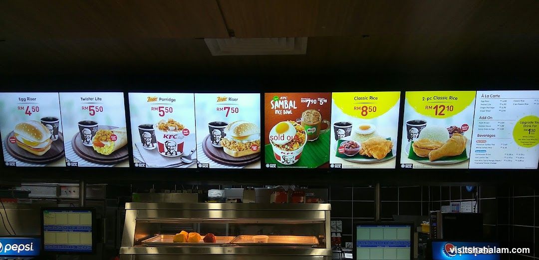KFC Menu