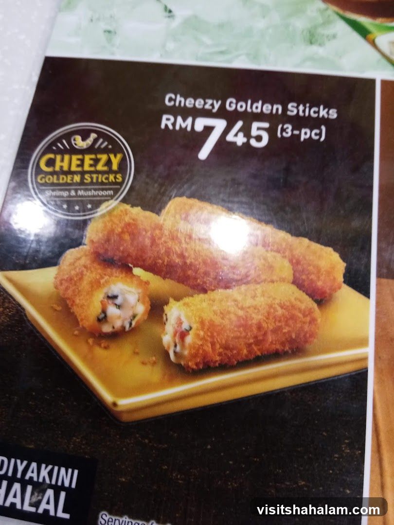 Cheezy Golden Sticks