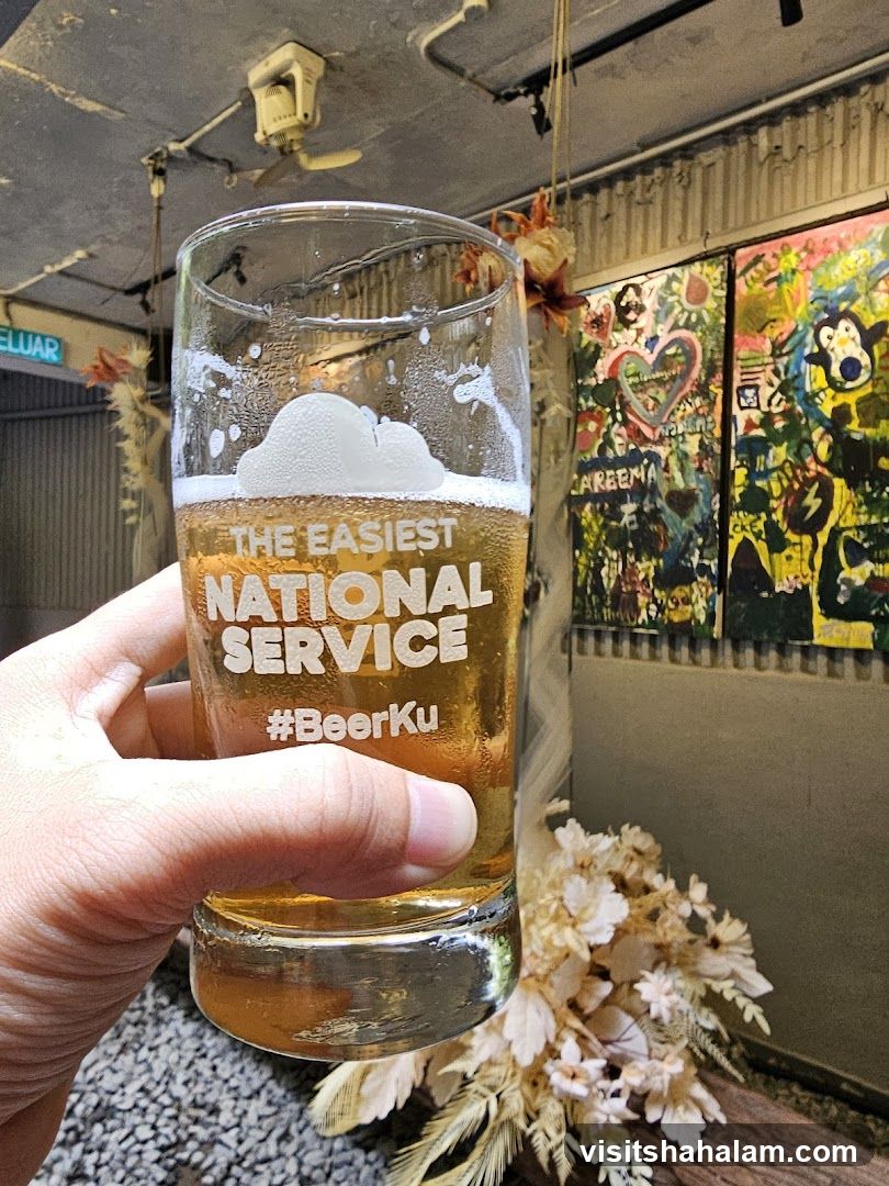 Beer in a glass