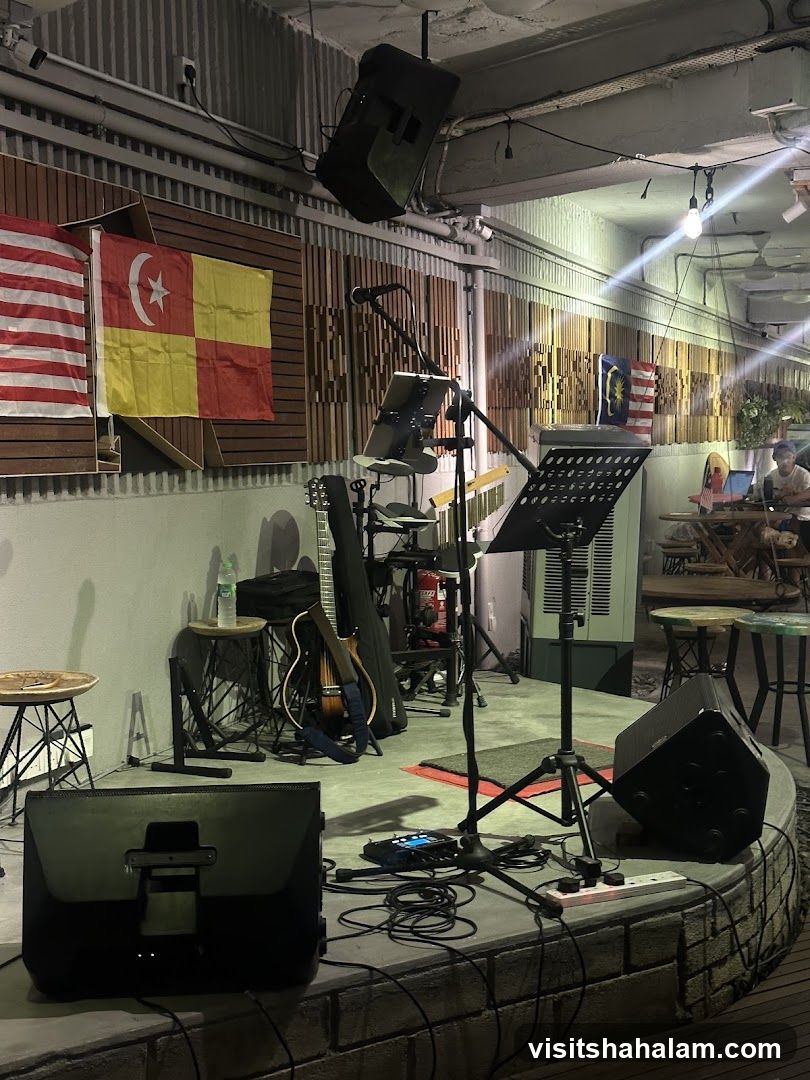 Stage Setup with Flags