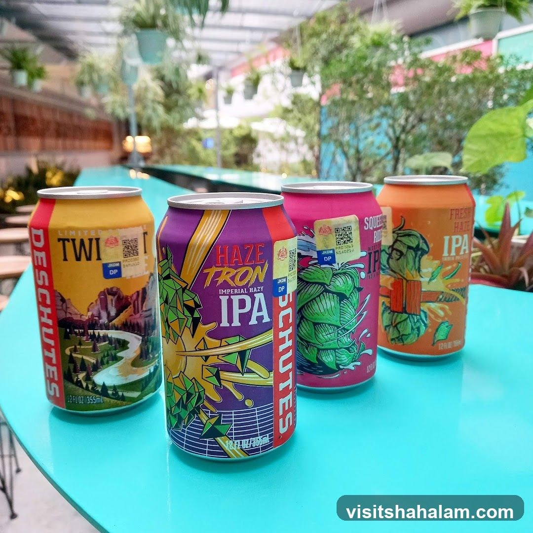 Deschutes Brewery Beer Cans