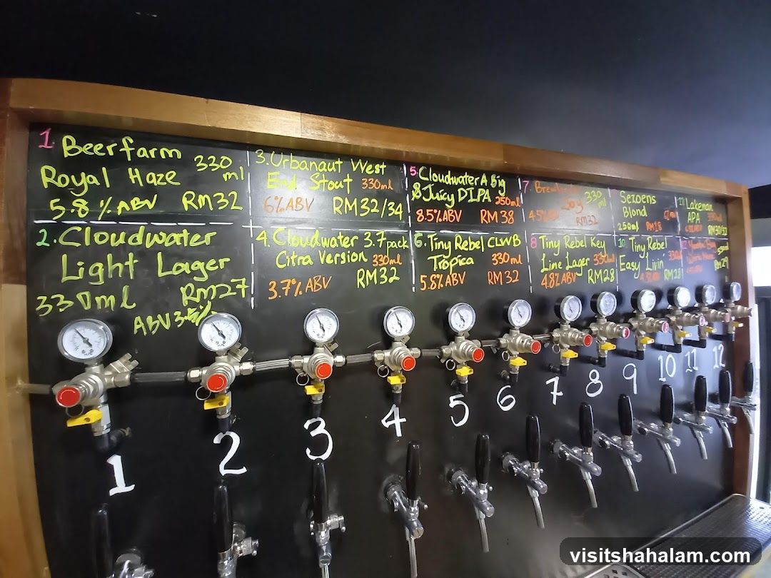 Beer Menu