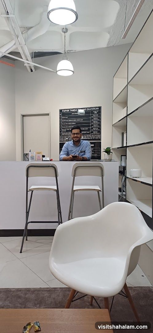 Reception Area with Signage