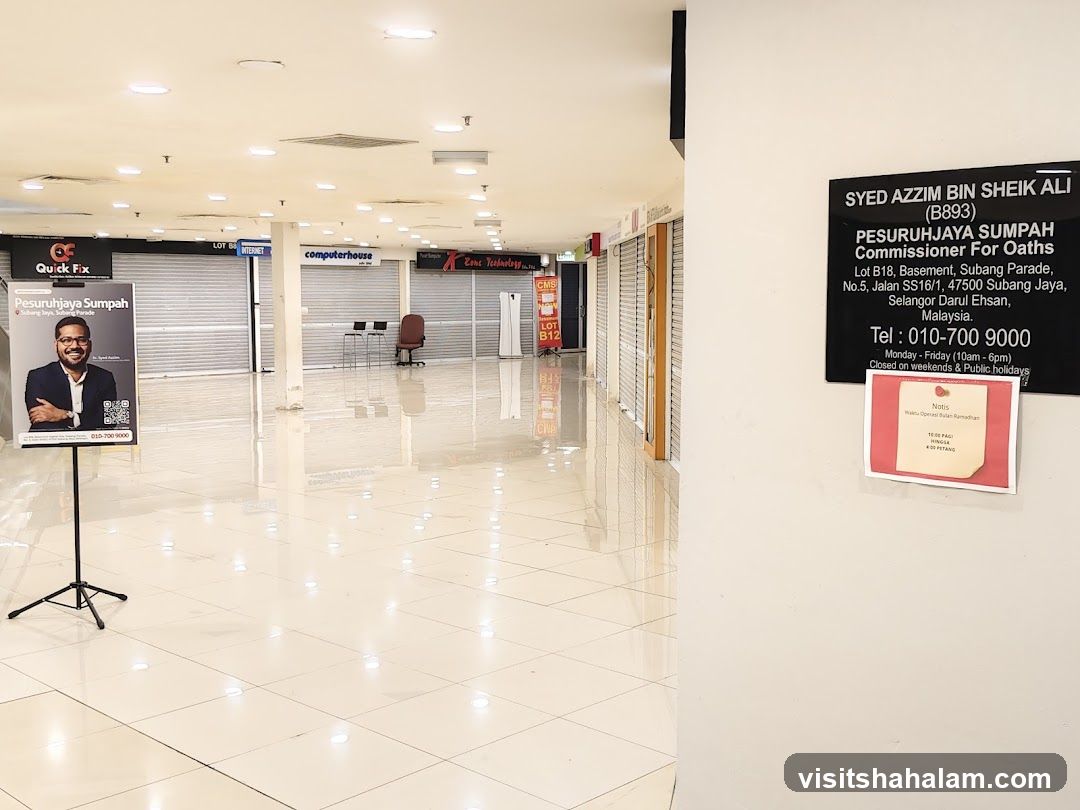 Commissioner For Oaths Office