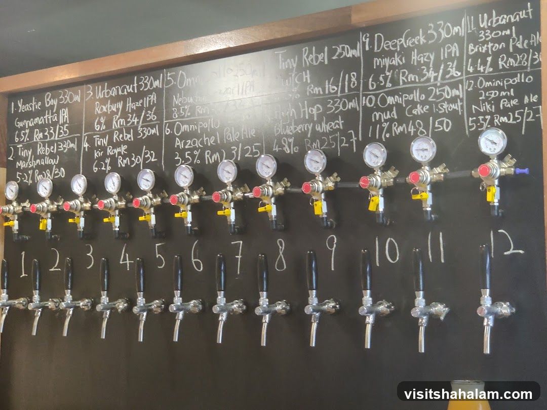 Beer Menu