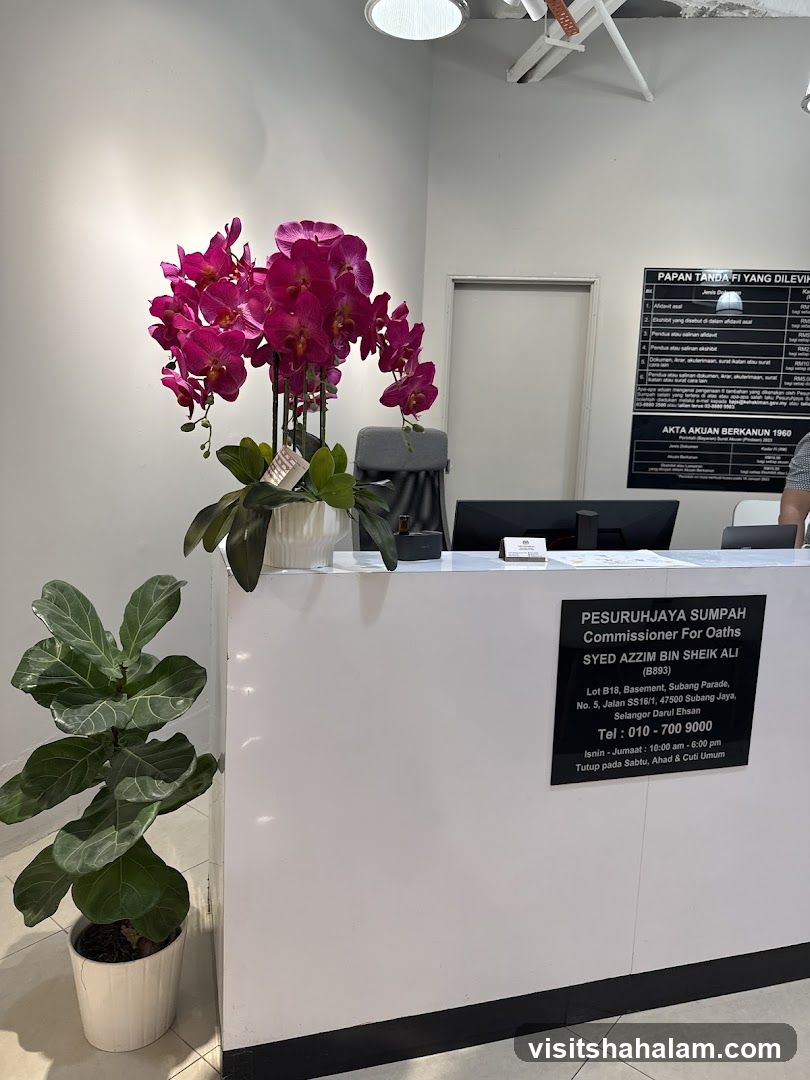 Commissioner for Oaths Office