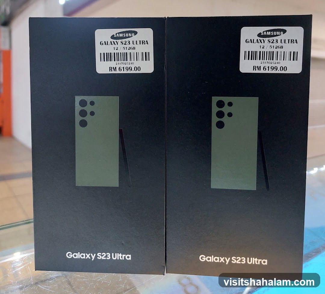 Samsung Galaxy S23 Ultra Boxes
