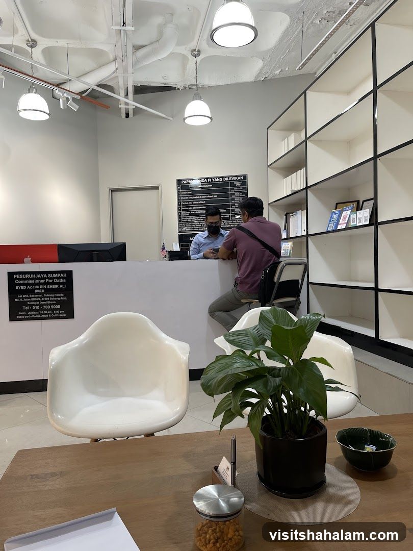 Office Reception Area