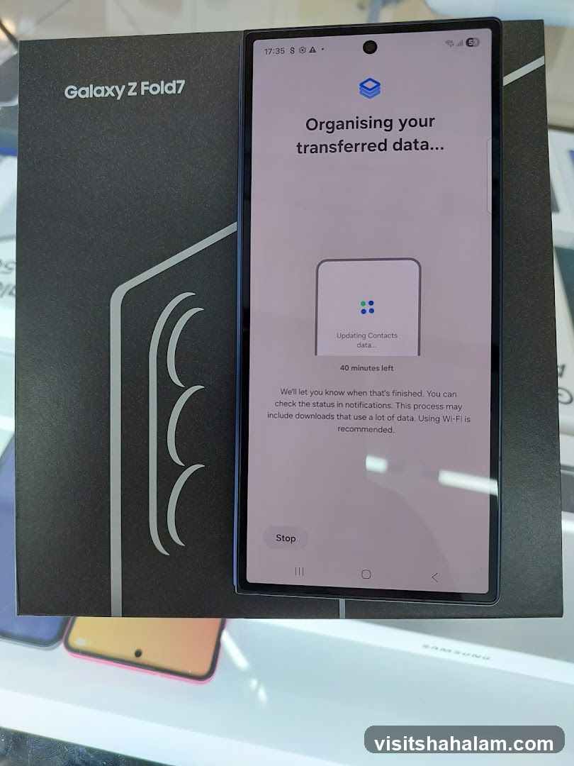 Galaxy Z Fold7 Data Transfer