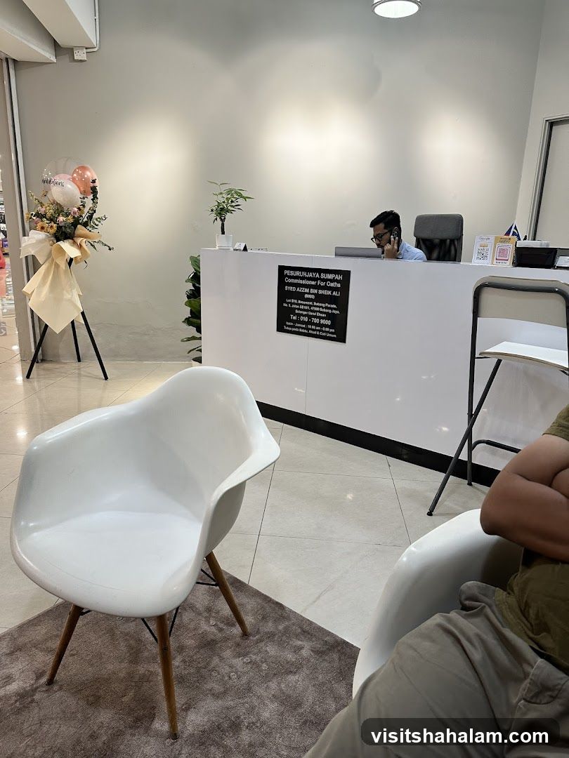 Office Reception Area