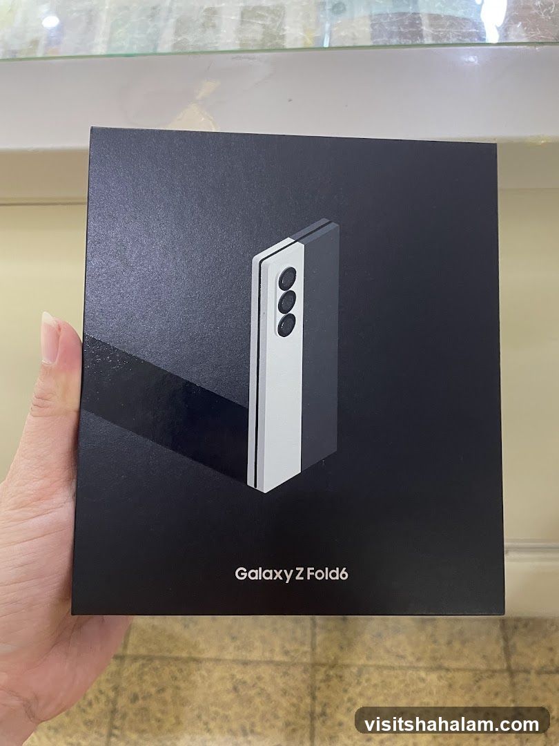 Galaxy Z Fold6 Box