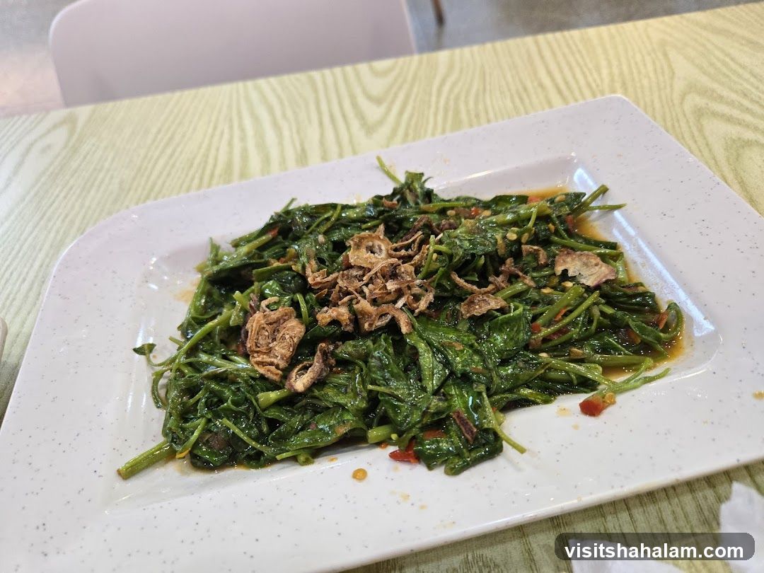 Stir-fried Water Spinach