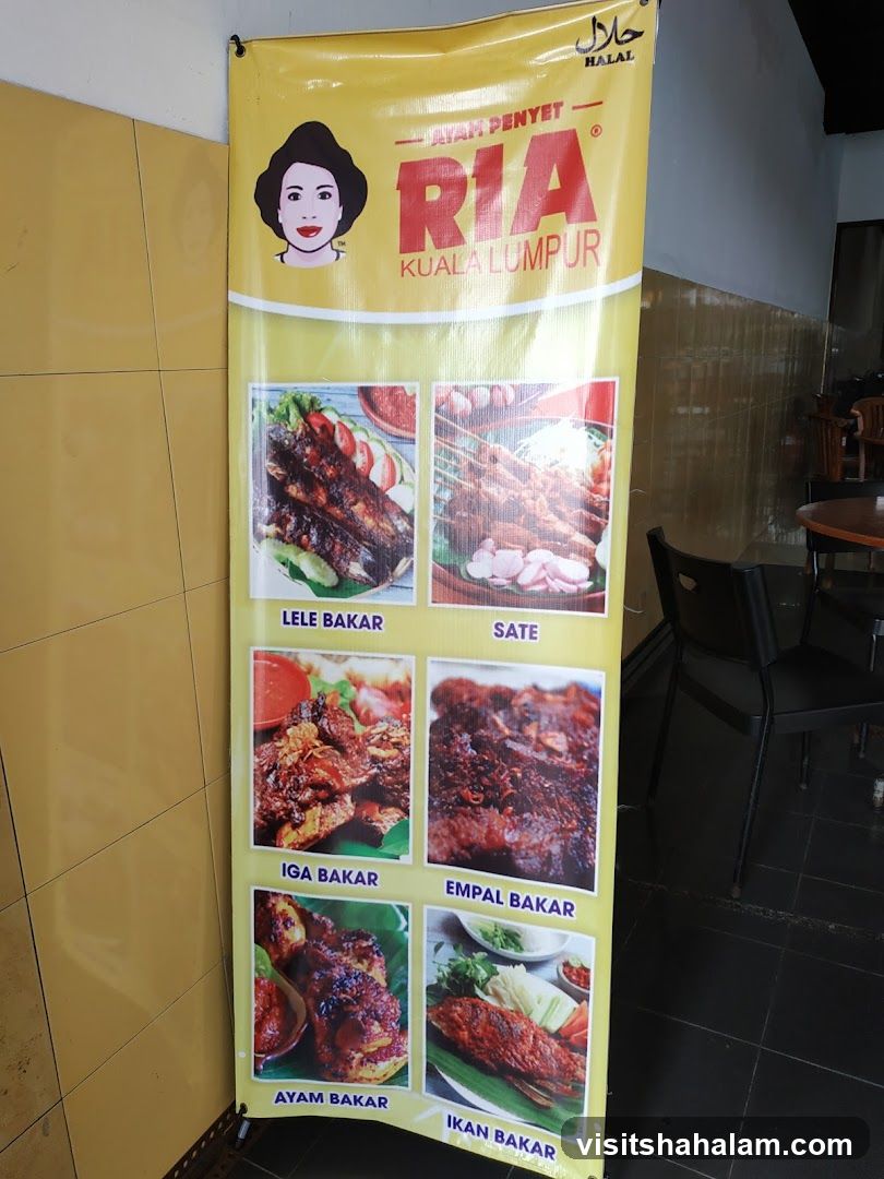 Restaurant Menu Banner