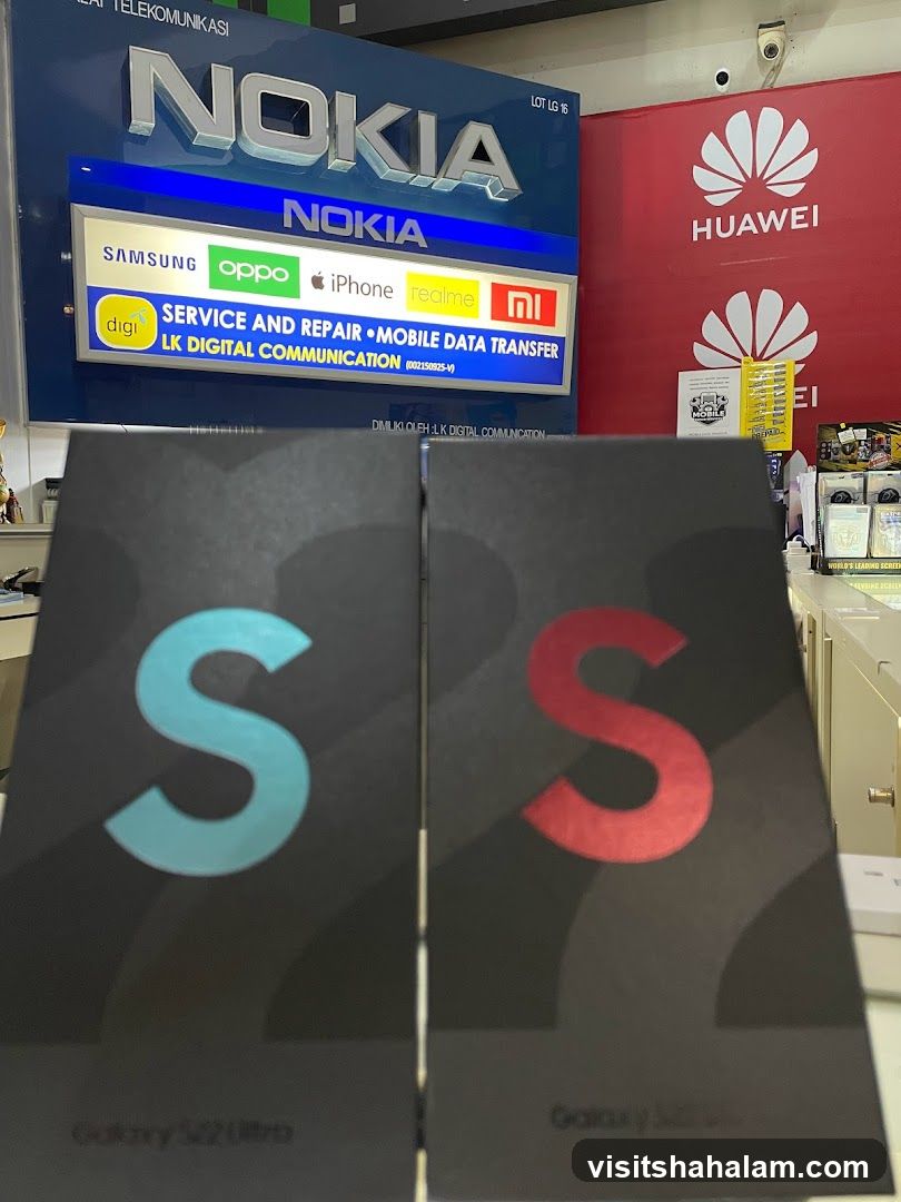 Mobile Phone Store Display