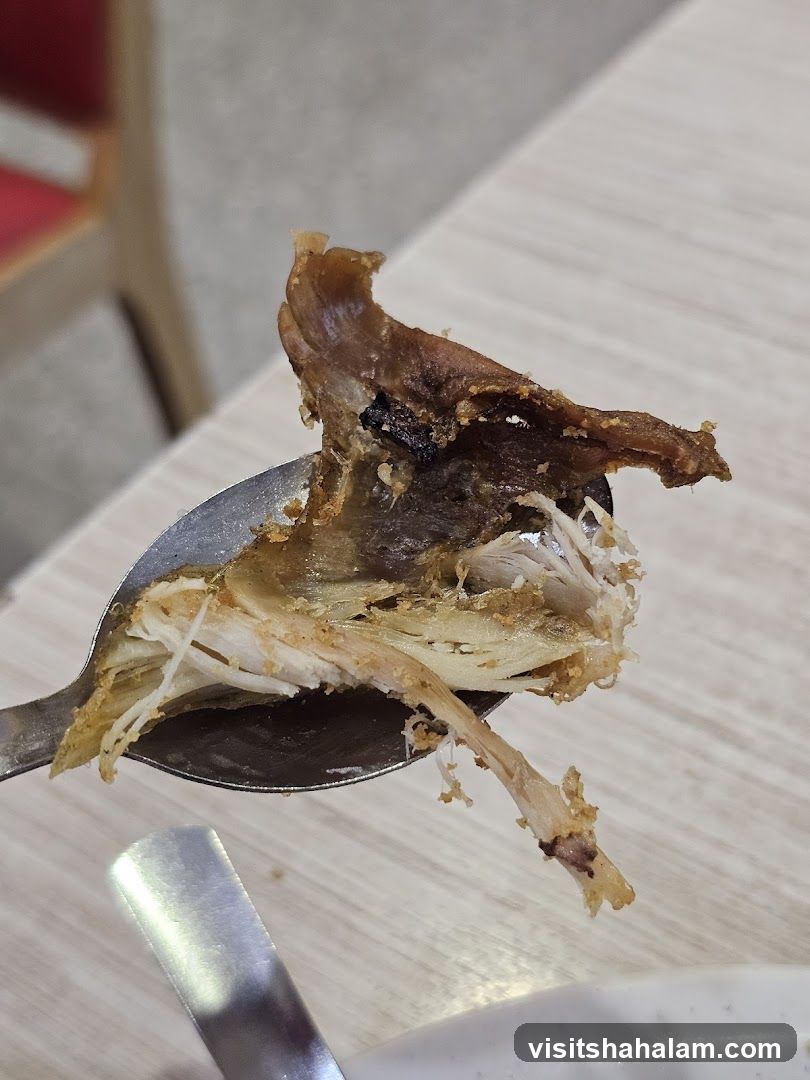 Fried Chicken on Spoon