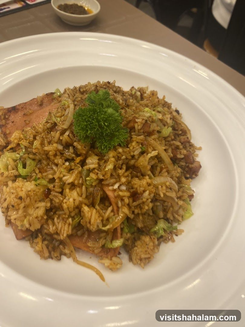 Fried Rice with Meat and Vegetables