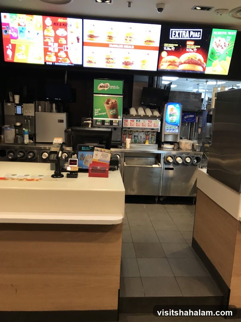 Fast Food Counter