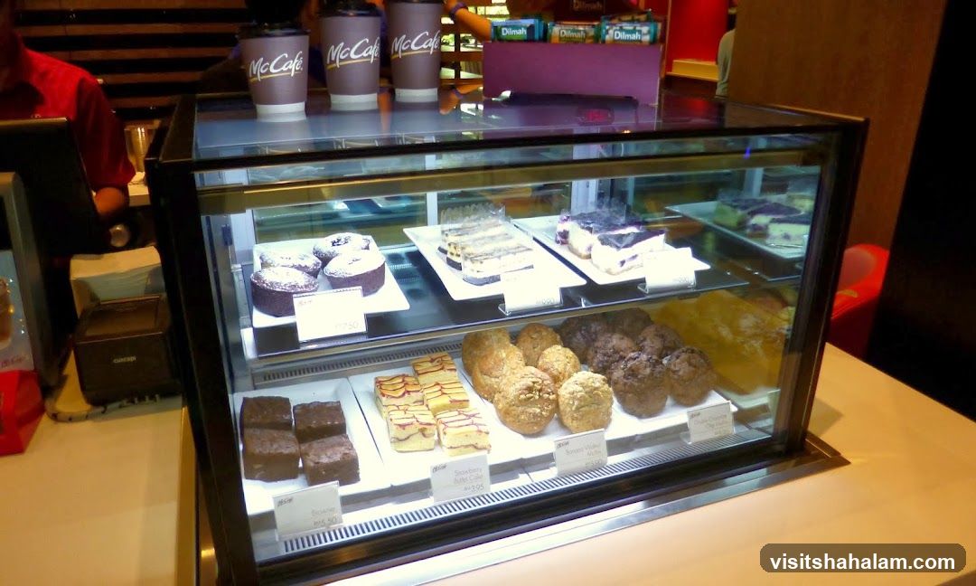McCafé Display Case