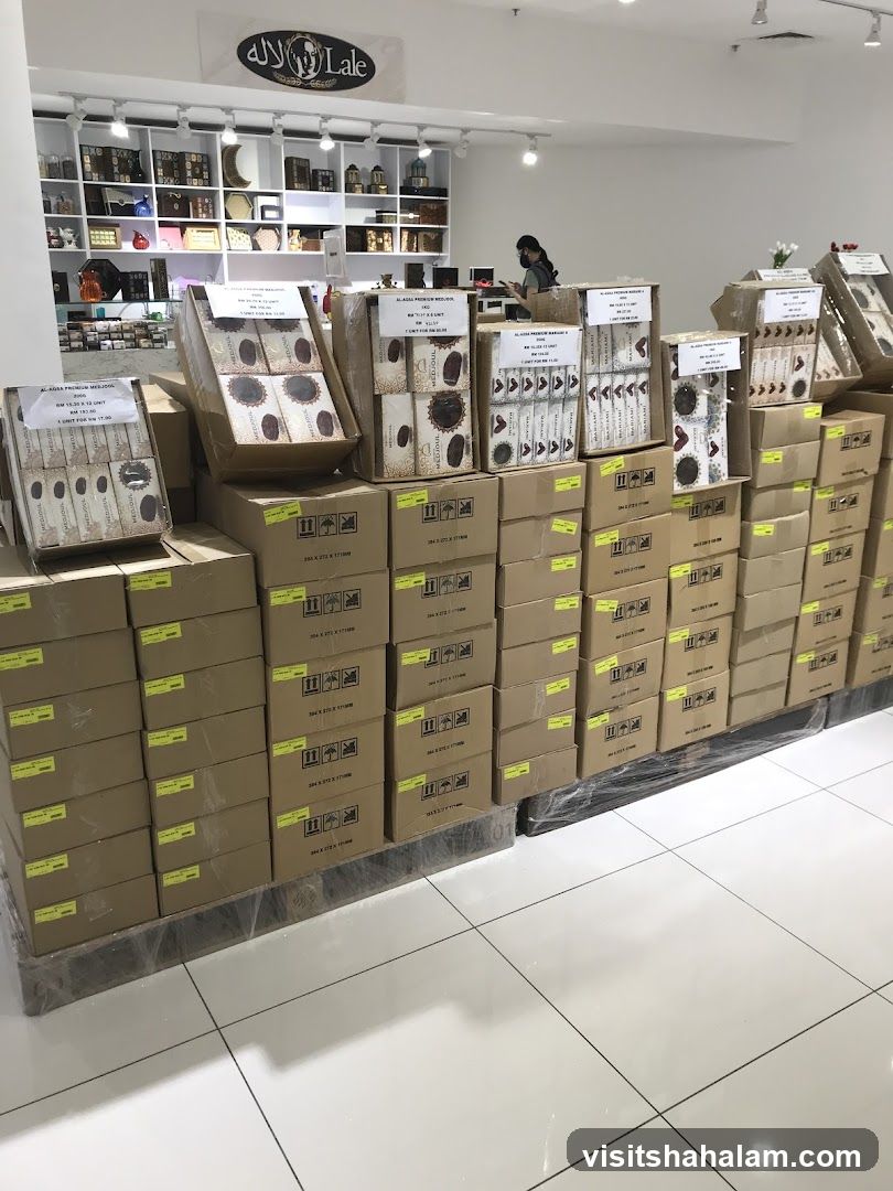 Store Display of Packaged Goods