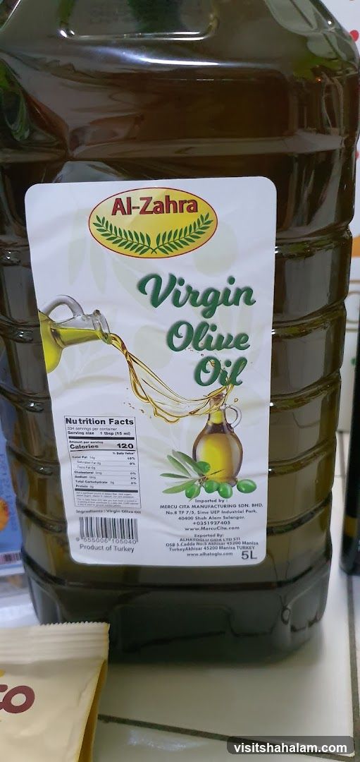 Al-Zahra Virgin Olive Oil