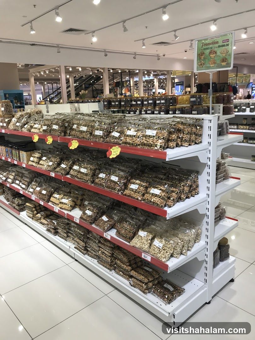 Nuts and Snacks Display