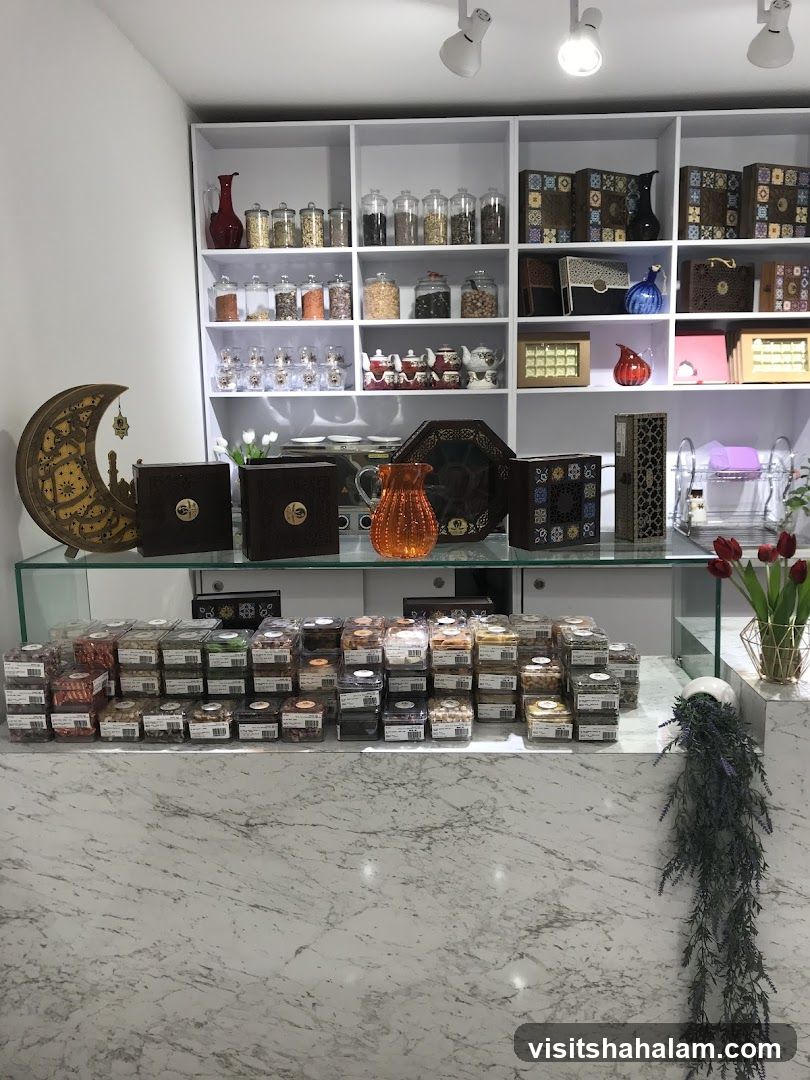Sweets and Nuts Display