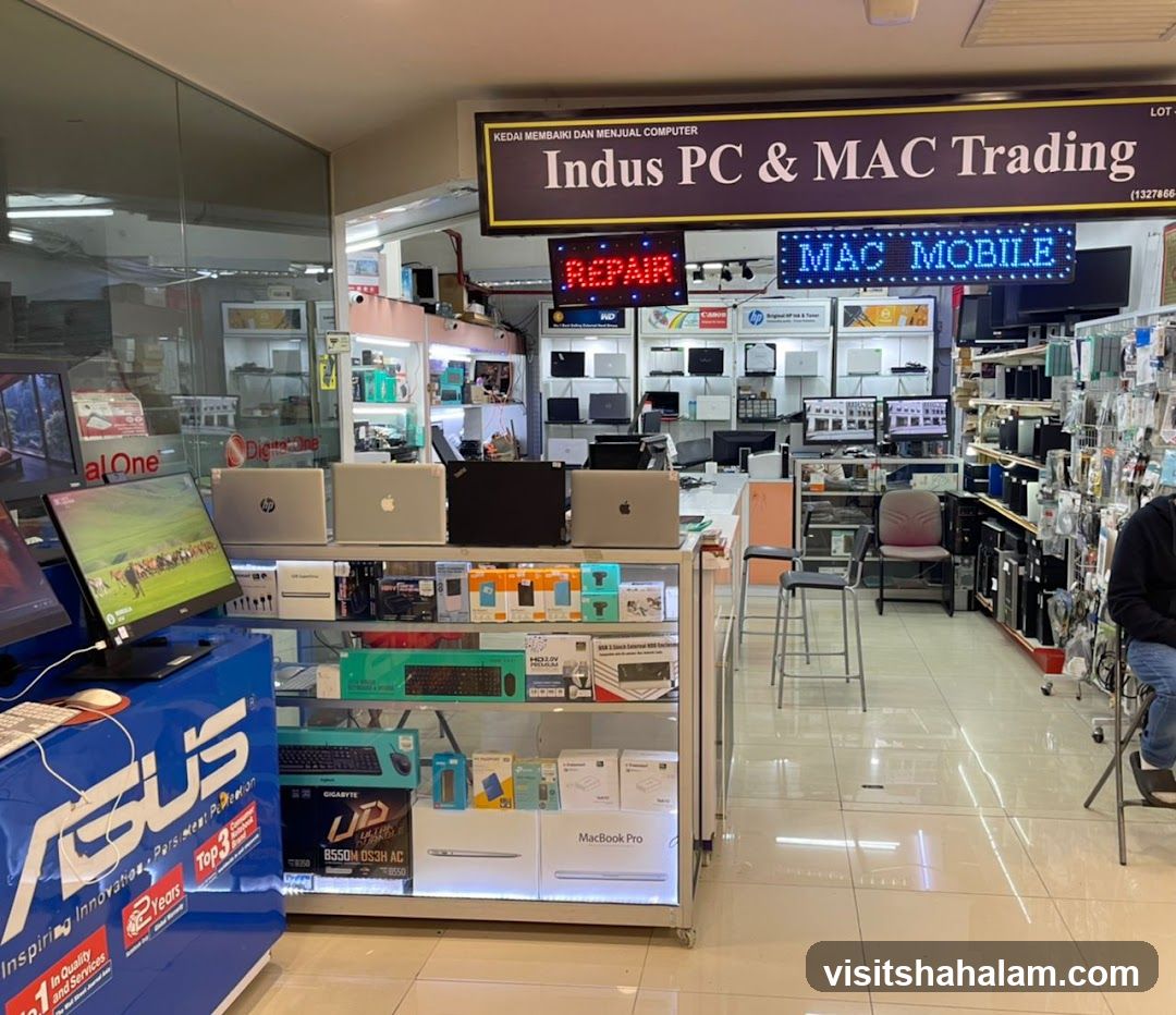 Computer Store Interior