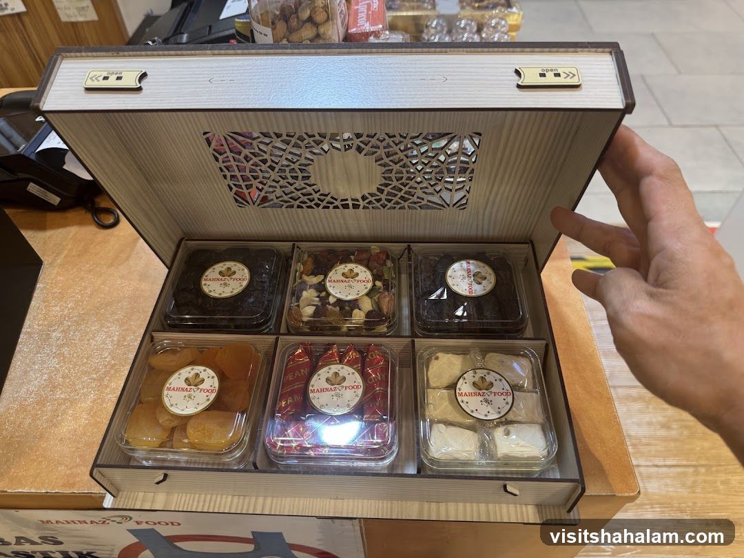 Gift Box of Dried Fruits and Nuts