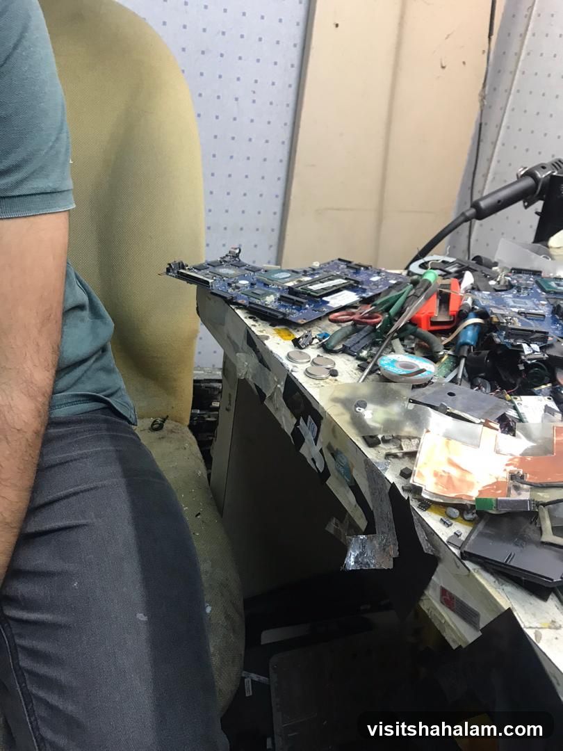 Computer Repair Workspace
