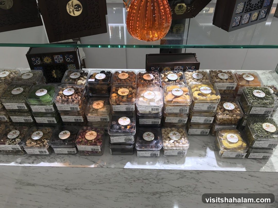 Assortment of Nuts and Dried Fruits