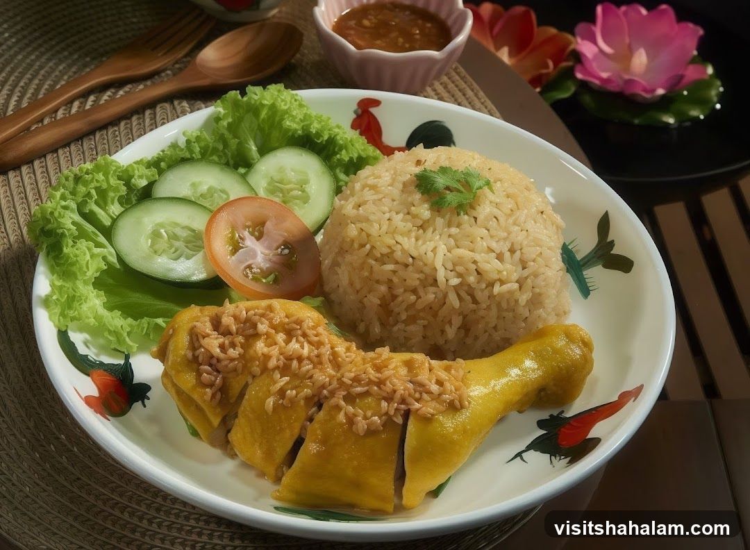 Hainanese Chicken Rice