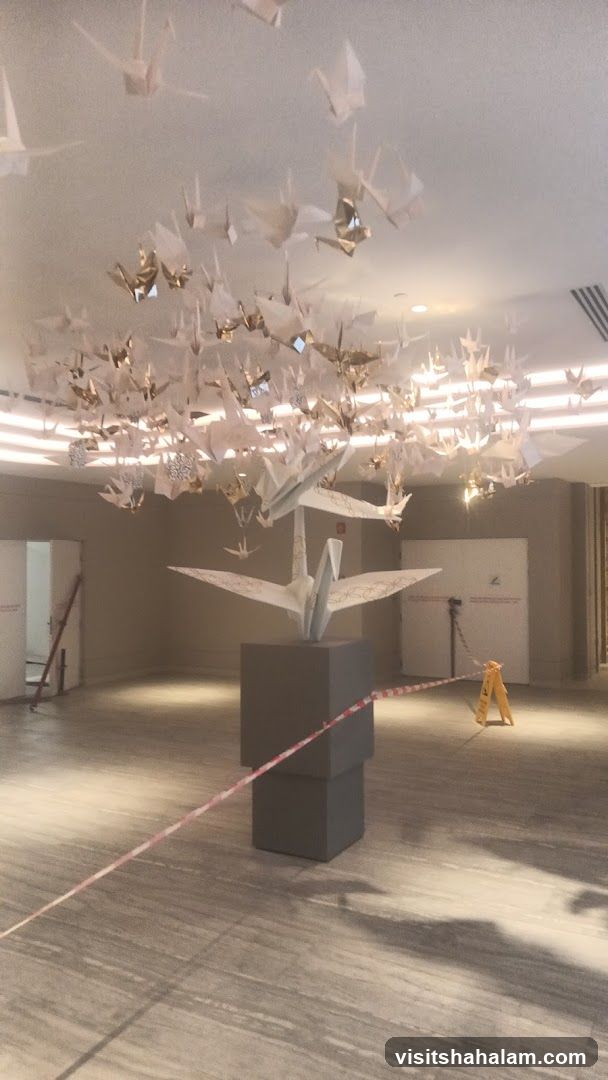 Origami Crane Installation