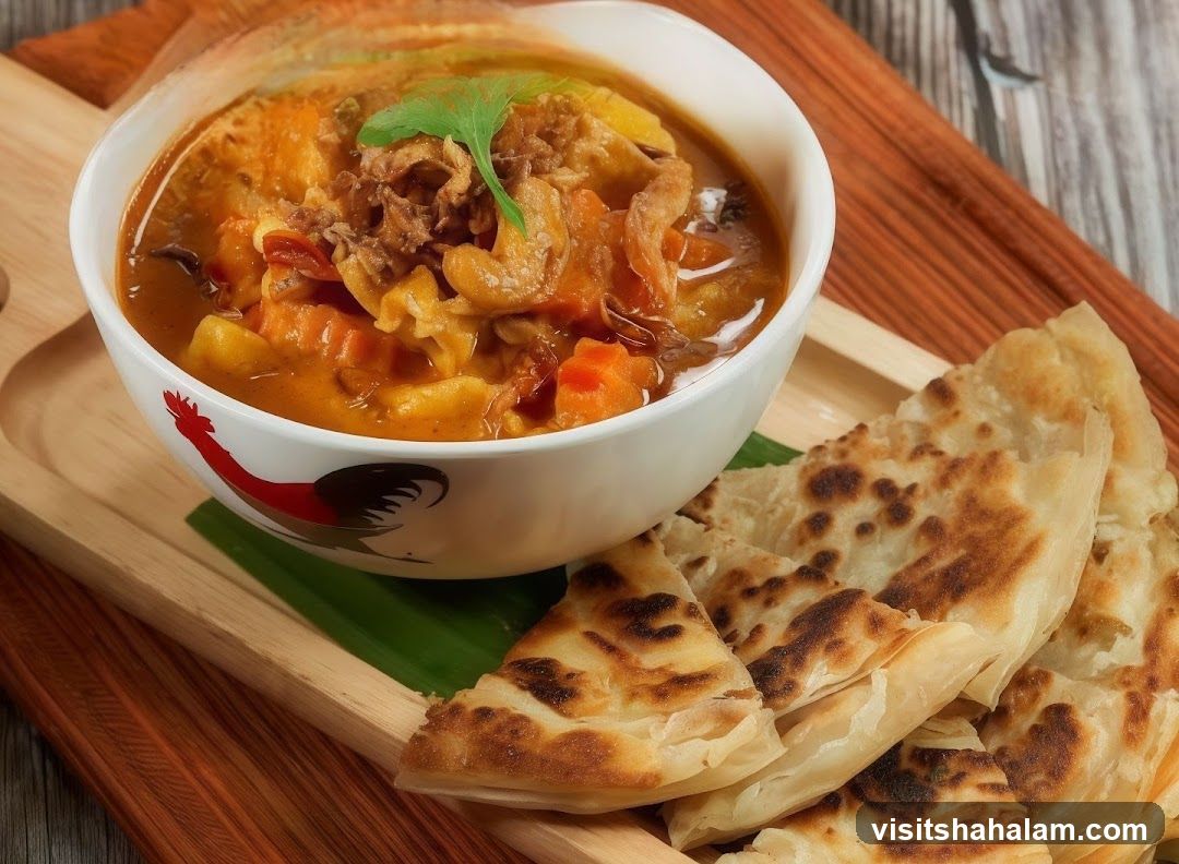 Curry with Roti