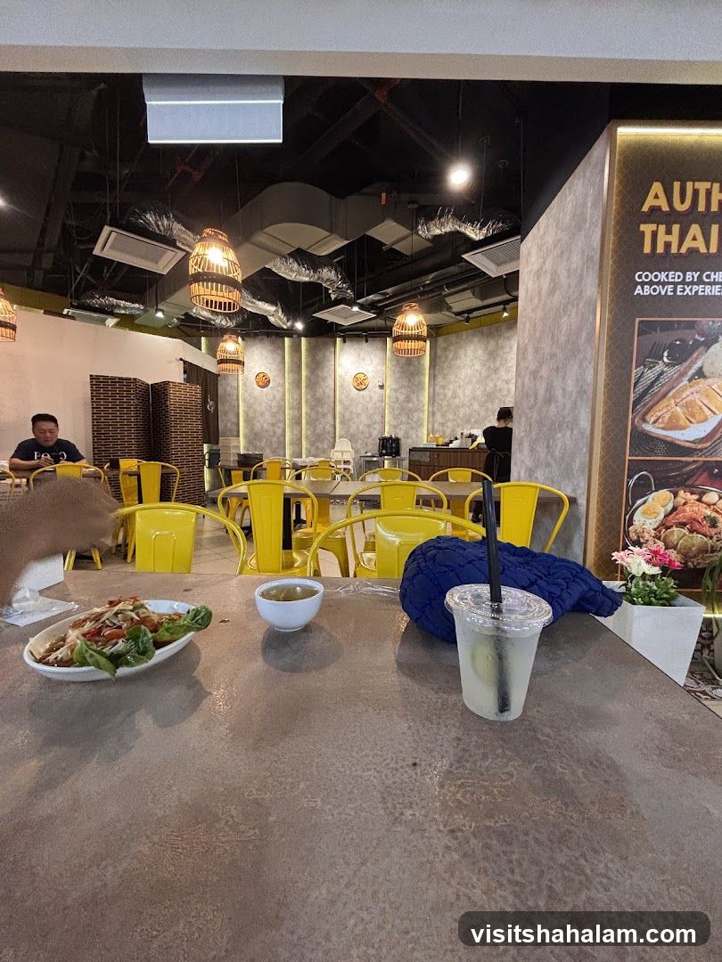 Thai Restaurant Interior