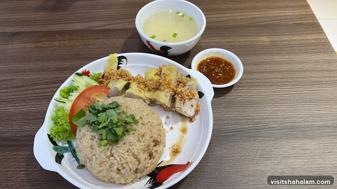 Hainanese Chicken Rice