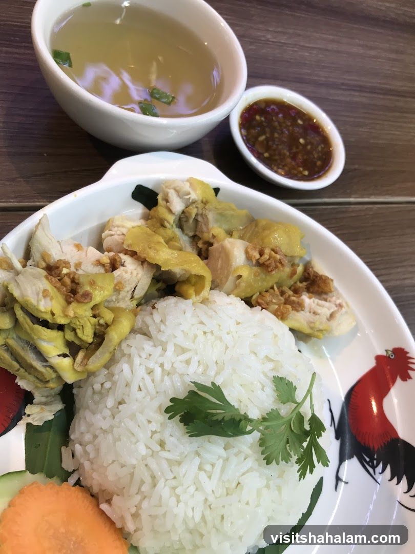 Hainanese Chicken Rice