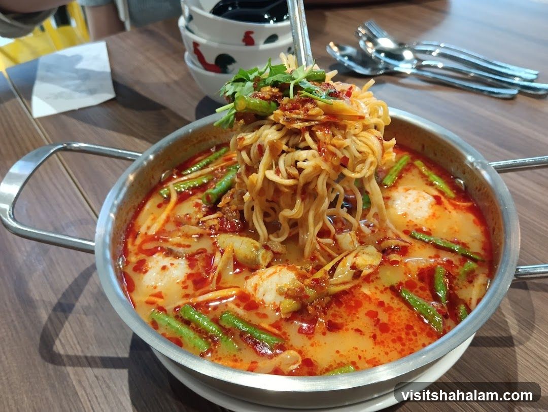 Spicy Noodle Soup