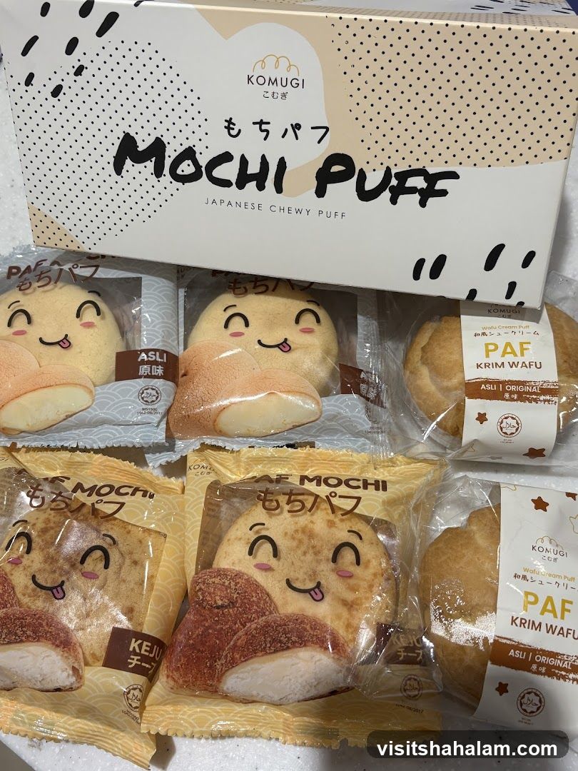 Komugi Mochi Puff