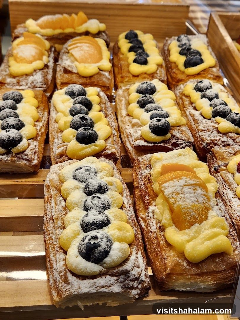 Pastries with Fruit and Cream