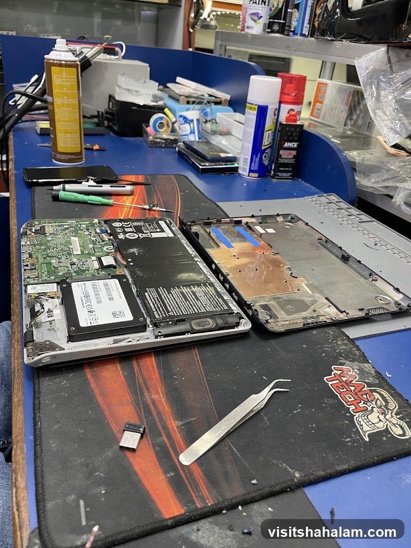 Computer Repair Workspace