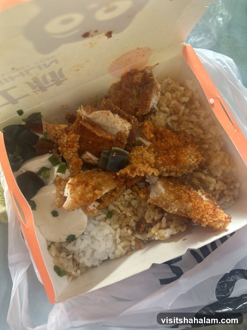 Fried Chicken and Rice Box
