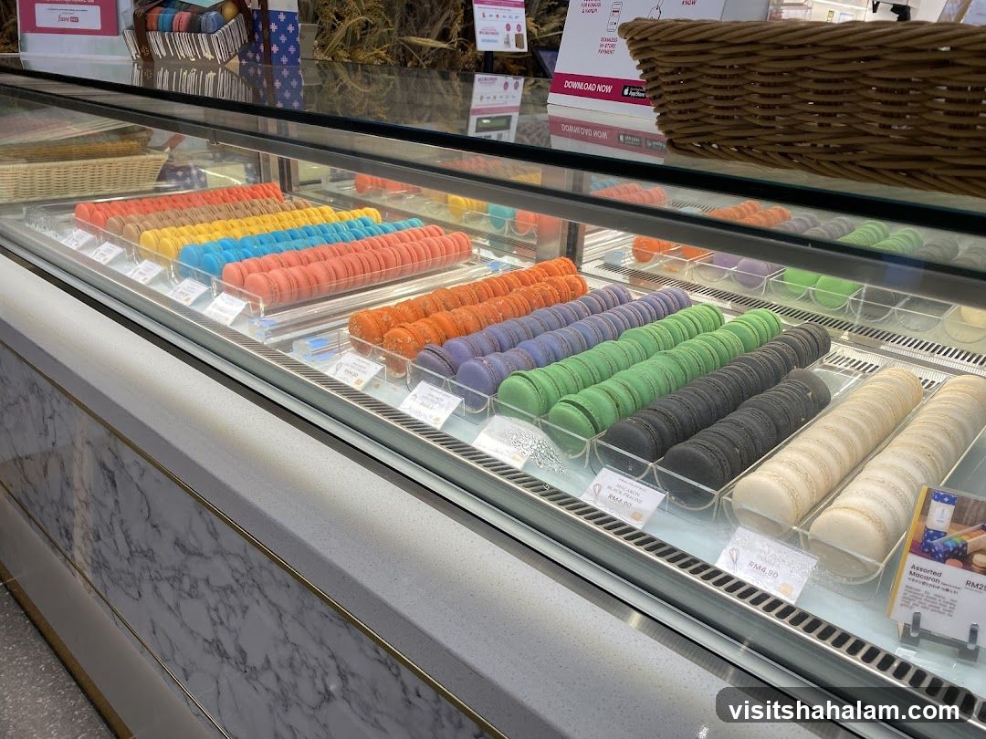 Macarons Display