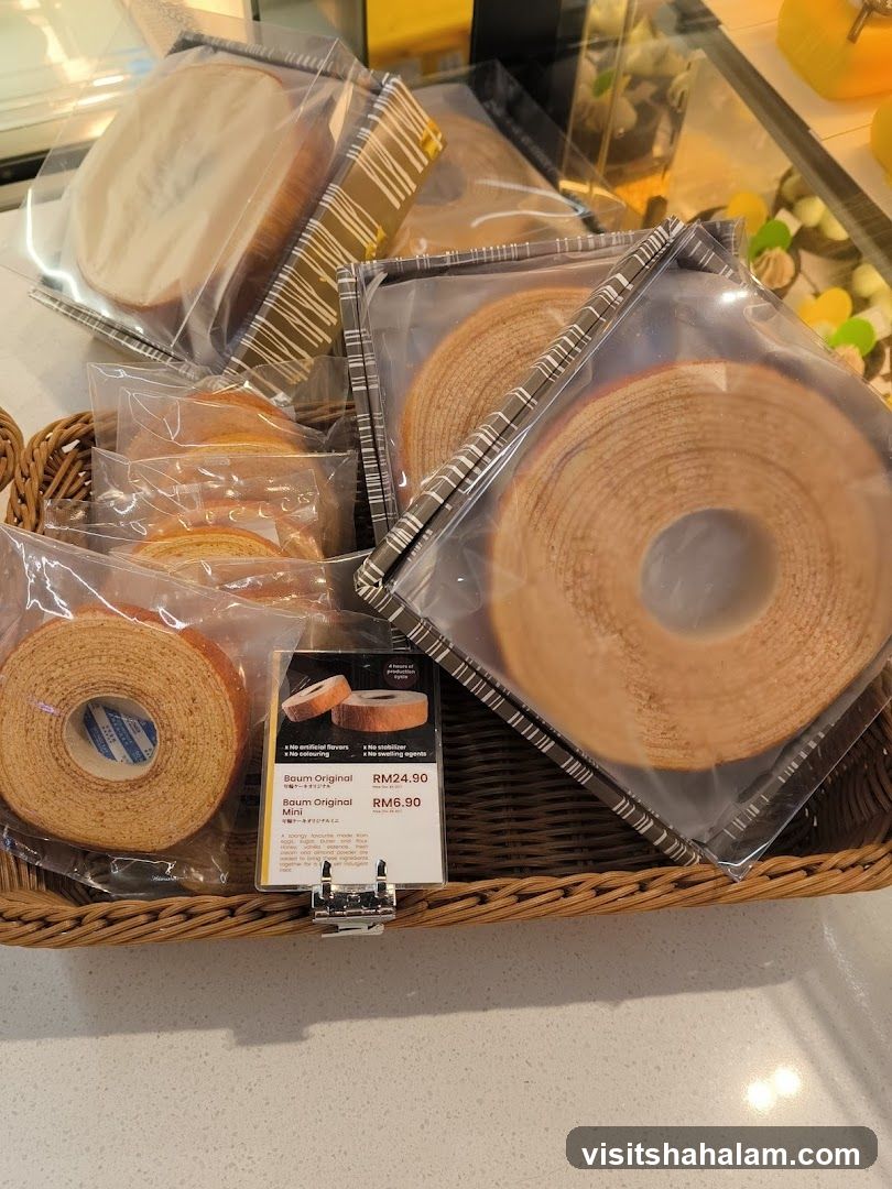 Baumkuchen cakes