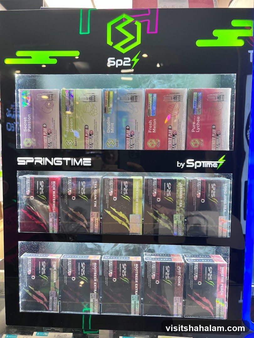 Sp25 Vape Pod Display