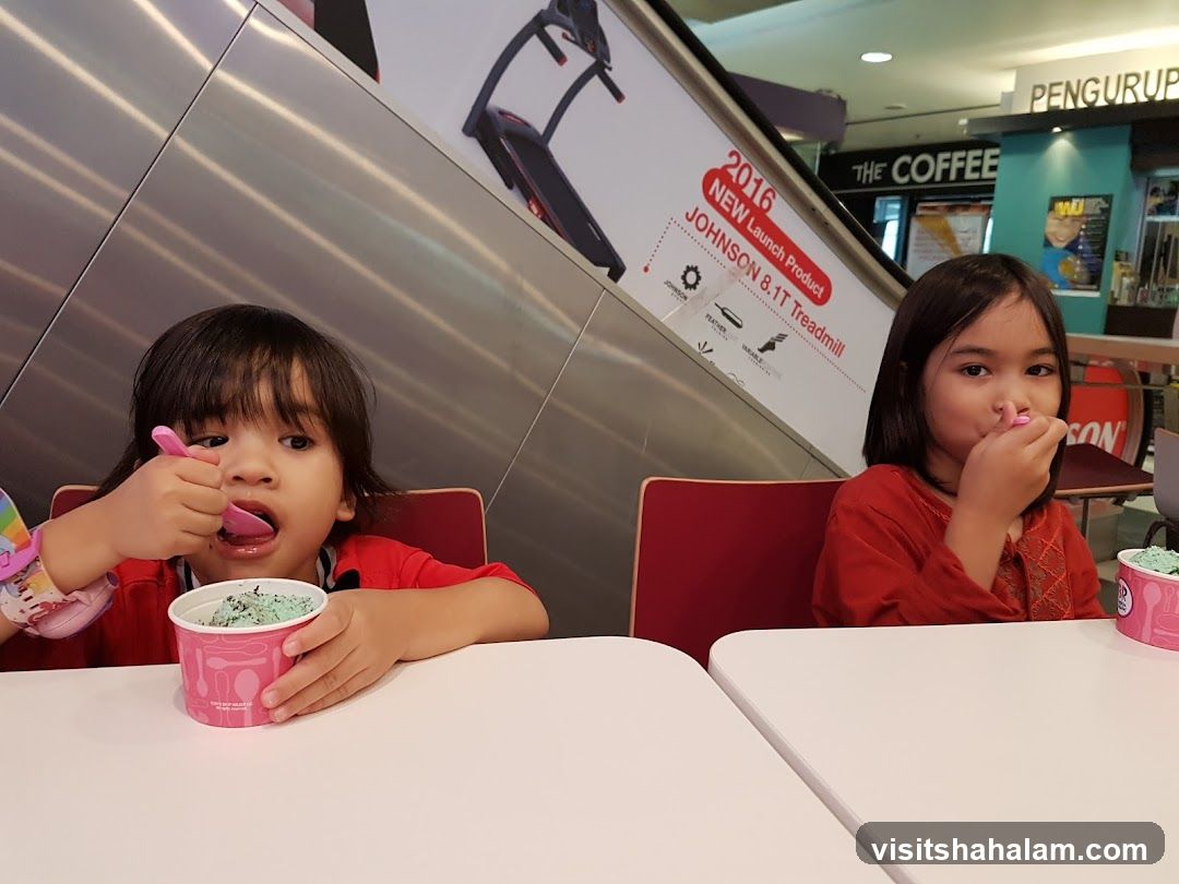 Children Eating Ice Cream