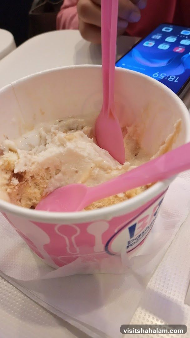 Ice cream in a cup