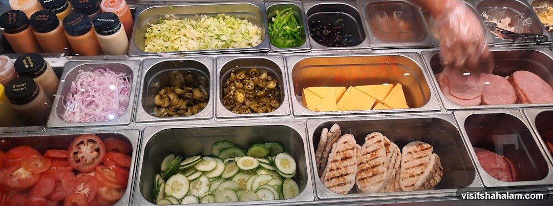 Sandwich Ingredients Display