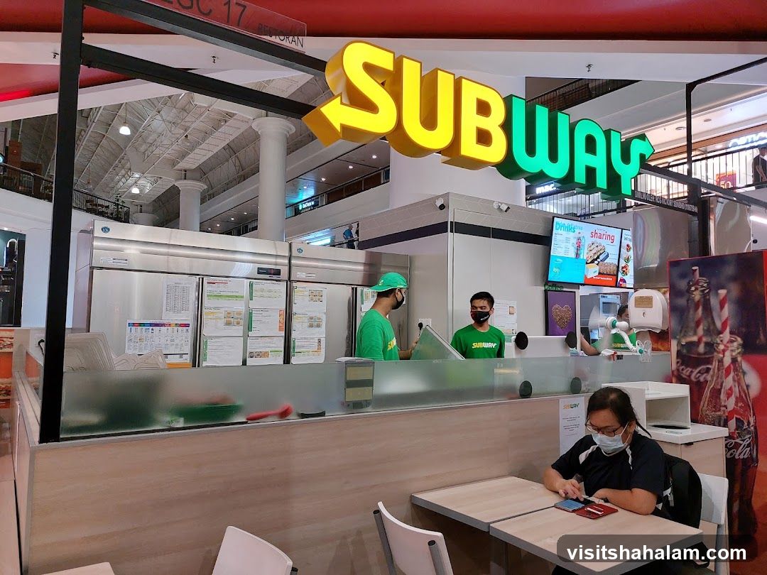 Subway Restaurant Interior