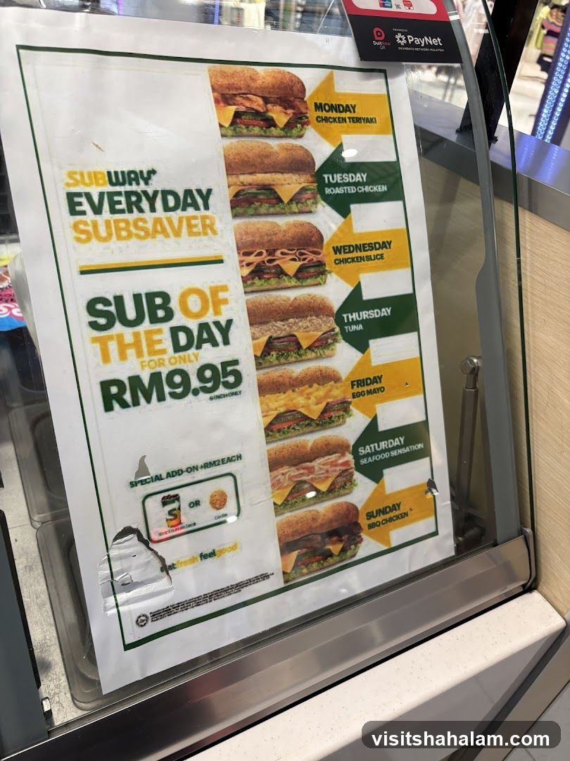 Subway Everyday Subsaver