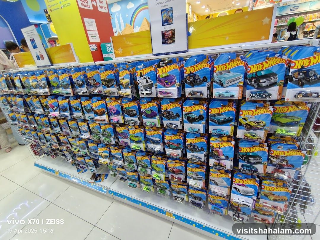 Hot Wheels Toy Cars Display